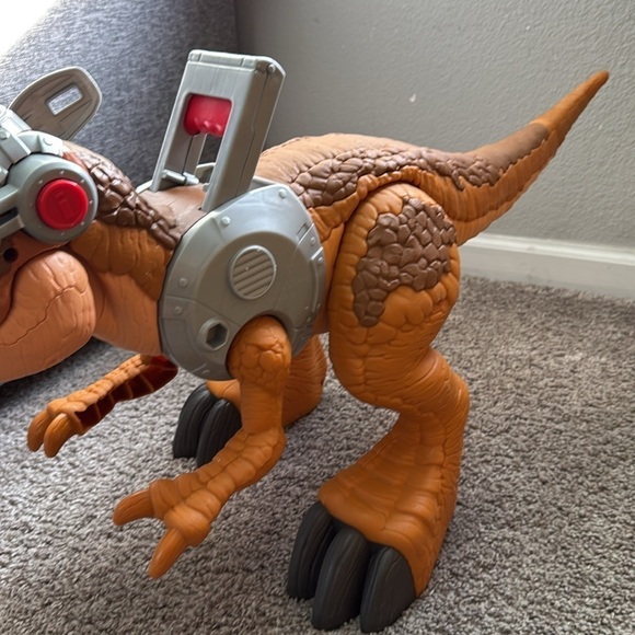 MATTEL 2018 JURASSIC WORLD MEGA MOUTH GIANT T-REX DINSAUR JURASSIC PARK TESTED - Picture 7 of 7